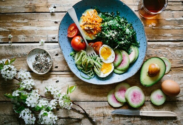 Food on table Food on table